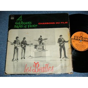 画像: BEATLES - 4 GARCONS PANS LE VENT ( A HARD DAYS NIGHT ) CHANSONS DU FILM ( VG+++,Ex+/Ex++ ) /1964 FRANCE ORIGINAL "ORANGE LABEL" Used LP    