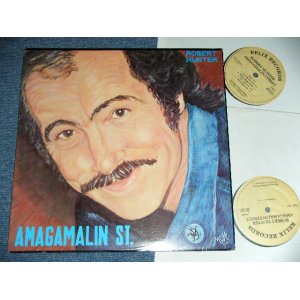 画像: ROBERT HUNTER of GRATEFUL DEAD  -  AMAGAMALIN ST  / 1984 US ORIGINAL Used 2-LP 