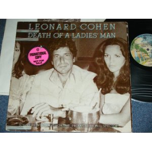 画像: LEONARD COHEN - DEATH OF A LADIE'S MAN ( Ex/Ex+++ ) /  1977 US ORIGINAL PROMO Used LP