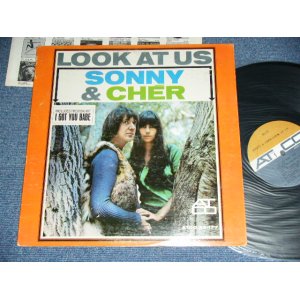 画像: SONNY & CHER - LOOK AT US （Ｍａｔｒｉｘ # C-12262-AA △8269 / C 12266 AA △8269-Y : Ex-/Ex++ ) / 1965 US ORIGINAL MONO LP With TITLE PRINTED on FRONT 