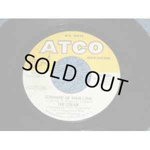 画像: CREAM  -  SUNSHINE OF YOUR LOVE ( SMALL LOGO : Ex+/Ex++ ) / 1968 US ORIGINAL Used 7"Single