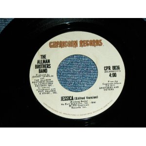 画像: THE ALLMAN BROTHERS BAND - JESSICA  / 1973 US ORIGINAL Used 7" inch Single