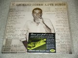 画像: LEONARD COHEN - LIVE SONGS  / 2009 US REISSUE  Brand New SEALED LP