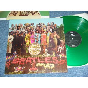 画像: THE BEATLES - SGT. PEPPER'S LONELY HEARTS CLUB BAND ( Ex+++/MINT- ) / 1970's FRANCE EXPORT ? GREEN WAX Vinyl STEREO  Used  LP 