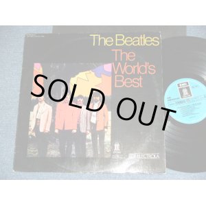 画像: The BEATLES -  THE WORLD'S BEST  ( BLACK Cover : Ex+/Ex++ ) / 1970's  WEST-GERMANY  "BLUE Label"  Used LP    