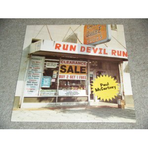 画像: PAUL McCARTNEY of THE BEATLES - RUN DEVIL RUN  / 1999 UK ORIGINAL Brand New SEALED  LP 