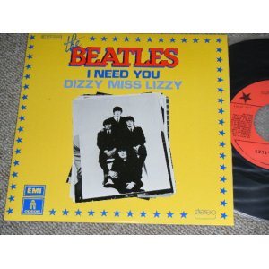 画像: THE BEATLES - I NEED YOU / 1976 FRANCE Rissue Brand New DEAD STOCK 7" Single