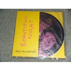 画像: PAUL McCARTNEY of THE BEATLES - BEAUTIFUL NIGHT  / 1997 UK ORIGINAL PICTURE Disc Brand New 7" Single 