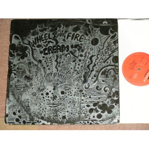 画像: CREAM - WHEELS OF FIRE - LIVE AT FILLMORE  ( Matrix Number "TYPING STYLE"583040 A//1 ▽420 1 5 / 53040 B//1 ▽420 1 8: Ex-/Ex )  / 1968 UK ENGLAND ORIGINAL 1st PRESS FULL COATING Jacket STEREO  Used LP