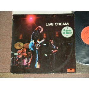 画像: CREAM - LIVERCREAM  (  Ex+/MEx+++ )  / 1970 WEST-GERMANY ORIGINAL  Used LP