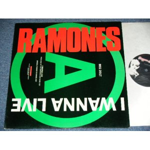 画像: RAMONES  - I WANNA LIVE ( Ex++/MINT- ) / 1987 UK ENGLAND ORIGINAL Used 12" 