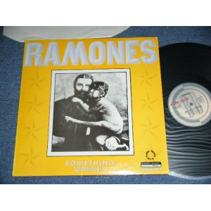 画像: RAMONES  - SOMETHING TO BELIEVE IN ( Ex++/MINT- ) / 1986 UK ENGLAND ORIGINAL Used 12" 