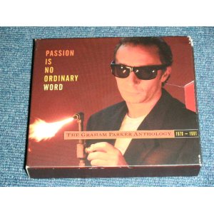 画像: GRAHAM PARKER - PASSION IS NO ORDINARY WORD : THE GRAHAM PARKER ANTHOLOGY 1976-1991  / 1993 US ORIGINAL Used 2 CD'S Box set With BOOKLET 