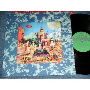 画像:  THE ROLLING STONES - THEIR SATANIC MAJESTIES REQUEST (Matrix # A)ZAL-8126-T2-4K B)ZAL-8127-T2-7K)( Ex+++/Ex+++) / 1967 UK ENGLAND ORIGNAL "3-D Cover" "Un-boxed Green DECCA Label" STEREO Used LP 