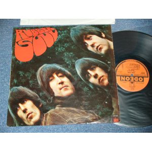 画像: BEATLES - RUBBER SOUL ( Ex++,Ex+/Ex ) )   / 1965 FRANCE ORIGINAL 'ORANGE' Label  Used LP 