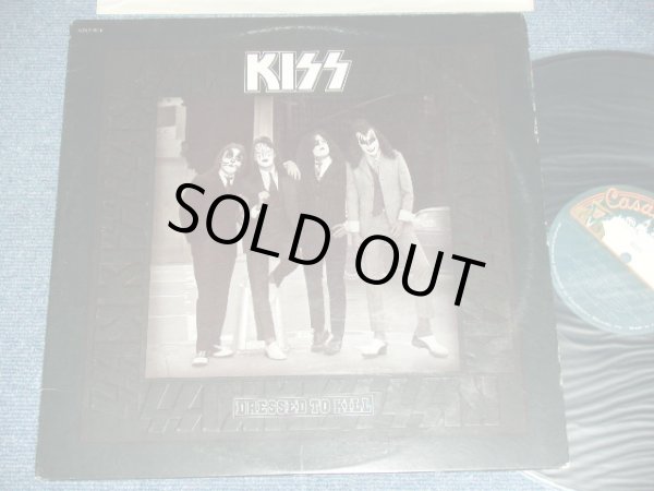 画像1:  KISS - DRESSED TO KILL / 1975 US ORIGINAL 1st  PRESS EMBOSS JACKET + SILVER PRINTED LABEL  Used  LP 