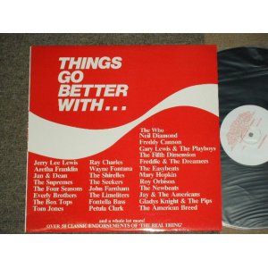 画像: VA OMNIBUS (JERRY LEE LEWIS,JAN&DEAN,THE WHO,THE SUPREMES,LITTLE RIVER BAND,+ more )  - THINGS GO BETTER WITH....(Coca-Cola CM SONGS )  / US ORIGINAL Promo Only Used LP 