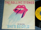 画像: The ROLLING STONES - SHE'S SO COLD  / 1980 SPAIN ORIGINAL Used 7"Single  with PICTURE SLEEVE 