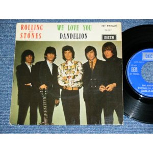 画像: THE ROLLING STONES - WE LOVE YOU ( Ex+/VG+++ )  / 1967 SEPTEMBER FRANCE ORIGINAL 1st Press Used 7"Single with PICTURE SLEEVE 