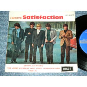 画像: THE ROLLING STONES - SATISFACTION ( 4Tracks EP : Ex+/VG+++ )  / 1968 MAY FRANCE 2nd Press Version Used 7"EP with PICTURE SLEEVE 