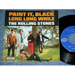 画像: THE ROLLING STONES - PAINT IT BLACK ( Ex++,Ex/Ex++ )  / 1966 MAY  FRANCE ORIGINAL for JUKE BOX Using 1st Press Label Used 7"Single with PICTURE SLEEVE 