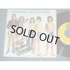 画像: The ROLLING STONES - BROWN SUGAR ( VG+++/Ex+ )  / 1971 FRANCE ORIGINAL Used 7"Single  with PICTURE SLEEVE 