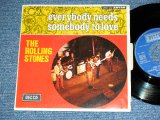 画像: THE ROLLING STONES - EVERYBODY NEEDS SOMEBODY TO LOVE  ( With BACK ORDER TAG ON OPENING SIDE!!! : 5'00/2'57 : VG+++/Ex+++ )  / 1971 Version  FRANCE "BOXED 'DECCA'" Label Used 7"Single with PICTURE SLEEVE 