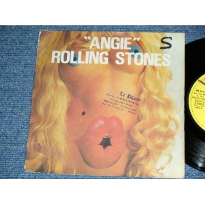 画像: The ROLLING STONES - ANGIE ( SIDE OPEN JACKET : Ex-/Ex+ )  / 1975 FRANCE ORIGINAL Used 7"Single  with PICTURE SLEEVE 