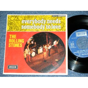 画像: THE ROLLING STONES - EVERYBODY NEEDS SOMEBODY TO LOVE  ( 5'00/2'57 : Ex++/Ex++ )  / 1971 Version  FRANCE "BOXED 'DECCA'" Label Used 7"Single with PICTURE SLEEVE 