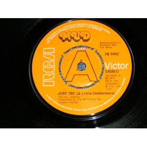 画像: MUD -  JUST TRY   / 1977 UK ENGLAND  ORIGINAL Used 7"Single 