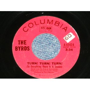 画像: THE BYRDS - TURN! TURN! TURN! ( Ex+++/Ex+++ ) Produced by TERRY MELCHER /  1965 US ORIGINAL Used  7"Single 