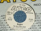 画像: THE BOYS NEXT DOOR - MANDY / 1966 US ORIGINAL White Label PROMO Used 7"Single