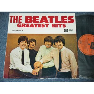 画像: THE BEATLES - THE BEATLES' GREATEST HITS VOL.1 ( Un-Glossy Jacket : Ex/MINT-) / 1970's  AUSTRALIA 2nd Press? ORANGE LABEL ONE EMI Used LP