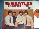 画像: THE BEATLES - THE BEATLES' GREATEST HITS VOL.1 ( Un-Glossy Jacket : Ex+/MINT-) / 1970's  AUSTRALIA 2nd Press? ORANGE LABEL ONE EMI Used LP