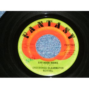 画像: CCR / CREEDENCE CLEARWATER REVIVAL - BAD MOON RISING  ( Ex+/Ex+ ) /1969  US AMERICA ORIGINAL Used  7"SINGLE 