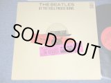 画像: THE BEATLES - AT THE HOLLYWOOD BAWL ( RARE "RED&PRUPLE TICKET on FRONT COVER : Matrix # YEX 969 8-1-1/YEX 970 9-1-5 )  / 1988 UK REISSUE Used LP 