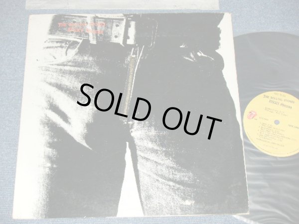 画像1: The ROLLING STONES - STICKY FINGERS ( Ex+/Ex+++ ) / 1977 US AMERICA  REISSUE "ZIPPER COVER" Used LP 