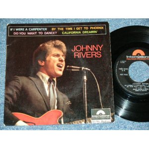 画像: JOHNNY RIVERS - IF I WERE A CARPENTER  ( EP ) / 1965 FRANCE ORIGINAL Used  7" EP With PICTURE SLEEVE