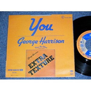 画像: GEORGE HARRISON of THE BEATLES -  YOU ( Ex++/Ex+++) / 1975  FRANCE ORIGINAL Used 7" Single  With PICTURE SLEEVE