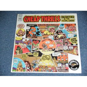 画像: BIG BROTHER & THE HOLDING COMPANY ( With JANIS JOPLIN ) - CHEAP THRILLS ( Straight Reissue )  / 1990's  US REISSUE  Brand New SEALED LP