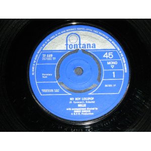 画像: MILLIE ( SMALL ) - MY BOY LOLLIPOP / 1964 UK ENGLAND  ORIGINAL Used  7"Single