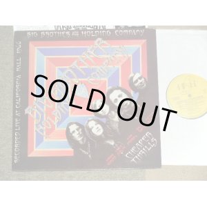 画像: BIG BROTHER & THE HOLDING COMPANY ( JANIS JOPLIN ) - CHEAPER THRILLS ( RECORDED LIVE AT CALIFORNIA HALL, SAN FRANCISCO - July 28,1966 ) / 1983 UK ENGLAND ORIGINAL Used LP  