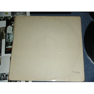 画像:  BEATLES  - THE BEATLES ( WHITE ALBUM :  FRENCH 1st Relaese UK JACKET + FRENCH LP No.0034281) / 1968 UK+FRANCE ORIGINAL TOP OPEN  Used STEREO 2 LP POSTER  Insetrs 