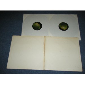 画像:  BEATLES  - THE BEATLES ( WHITE ALBUM :    No.0155959 ) / 1968 GERMAN  ORIGINAL TOP OPEN  Used STEREO 2 LP None POSTER & PIN UPs  