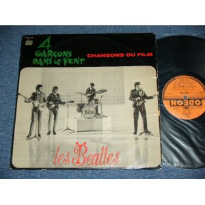 画像: BEATLES - 4 GARCONS PANS LE VENT ( A HARD DAYS NIGHT ) CHANSONS DU FILM ( VG++,Ex/Ex++  Looks: Ex+ ) /1964 FRANCE ORIGINAL "ORANGE LABEL" Used LP    