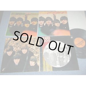 画像: THE BEATLES - 1965 ( FOR SALE ) ( Ex+/Ex++  Looks: Ex++ ) /1964 FRANCE ORIGINAL "ORANGE LABEL" Used LP with INSTERTS & IRON PRINT     