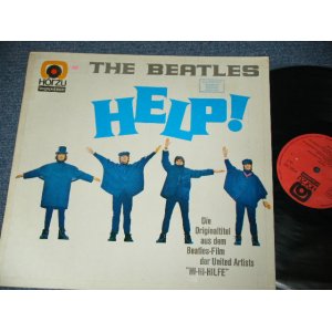 画像: THE BEATLES - HELP! ( Ex/MINT- )  / 1970's GERMAN Reissue RED Label  Used LP 