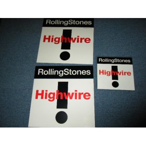 画像: ROLLING STONES - HIGHWIRE Complete Set 7"+12"+LP / 1991 UK ENGLAND ORIGINAL Used  7" Single + 12" Single + Full ALBUM LP 