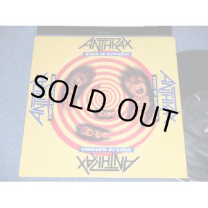 画像: ANTHRAX  - STATE OF EUPHORIA / 1988 US AMERICA ORIGINAL Used LP 