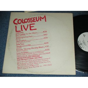 画像: COLOSSEUM - LIVE (PROMO ONLY 1 LP VERSION) / 1971 US AMERICA PROMO ONLY Used LP 